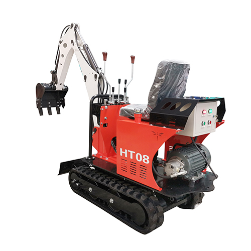 0.8T电动微型挖掘机，HT08电动微型挖掘机